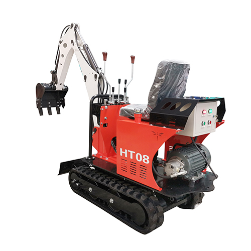 0.8T电动微型挖掘机，HT08电动微型挖掘机